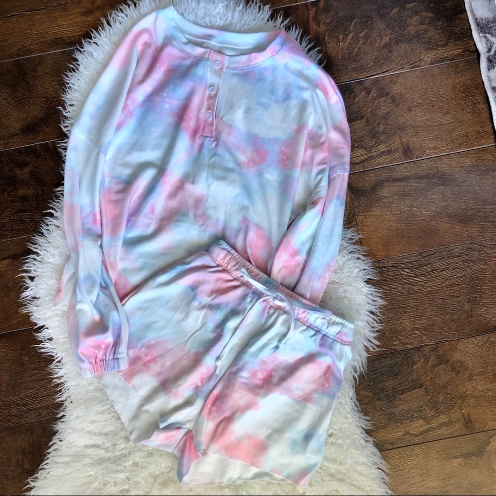 NEW! Super Soft Tie Dye PJ Set